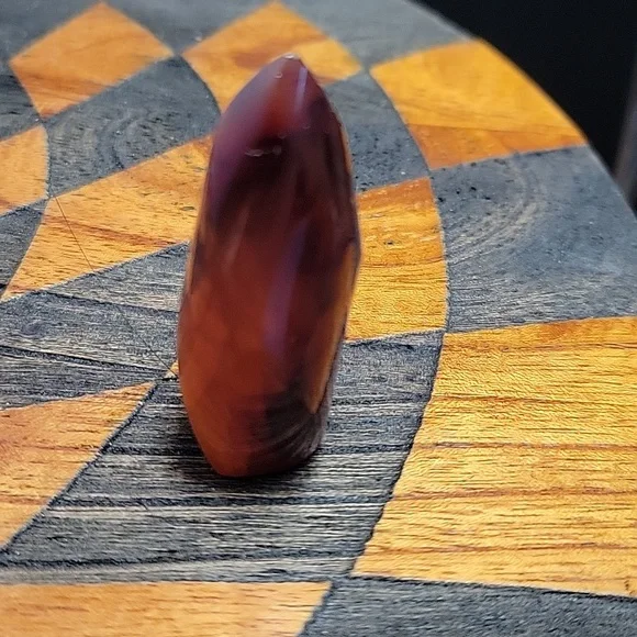 Carnelian Agate Crystal Flame - Picture 5 of 8